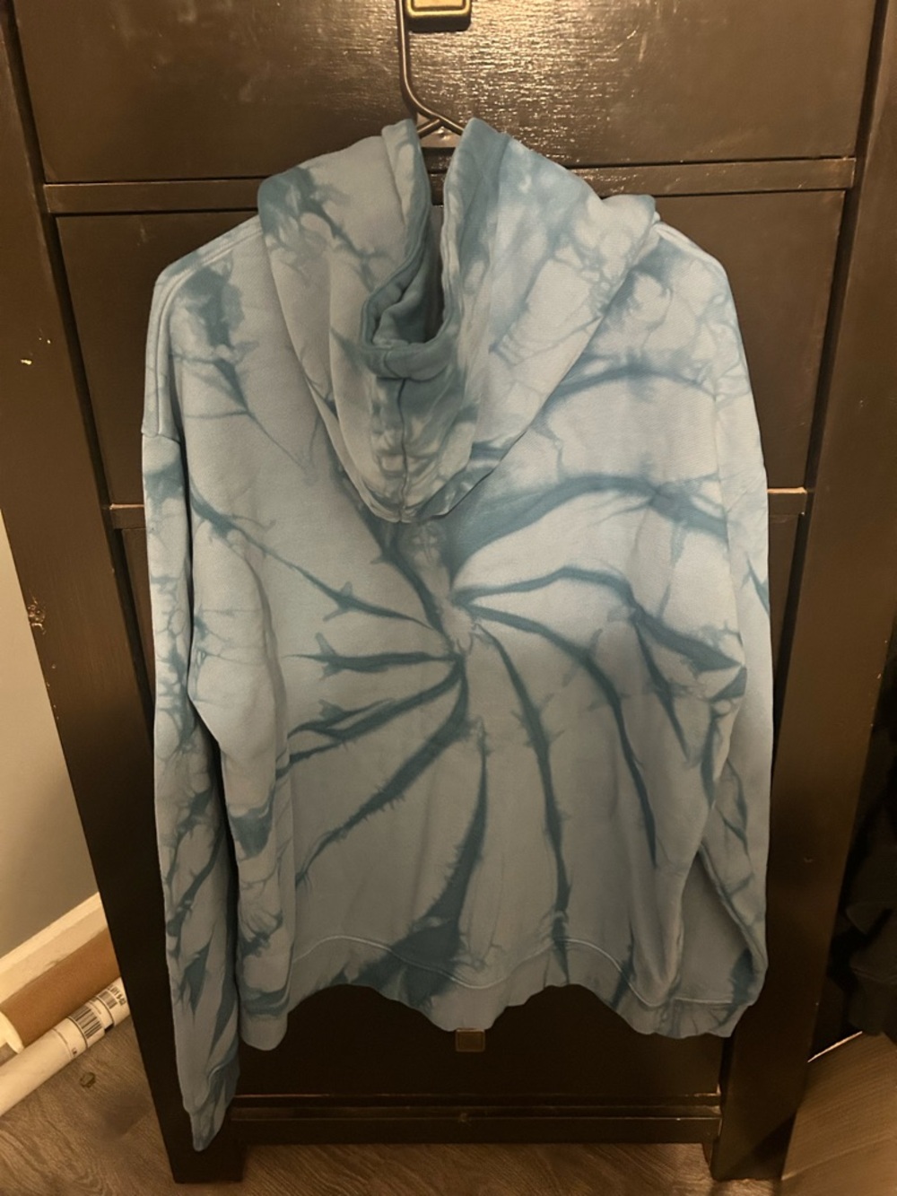 Ripple Tie-Dye Blue Hoodie - Ripple Very heavy nice seeatshirt - Picture 3 of 3